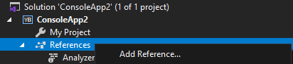 Add Reference