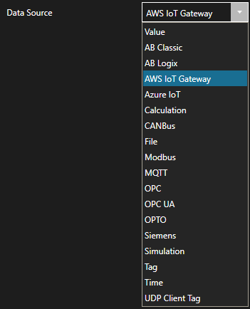 AWS Data Source