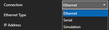 Modbus Connection Type