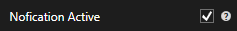 Notification Active