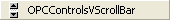 OPC Controls VScrollBar 350