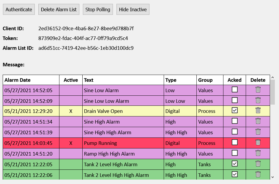 How to Access Real Time and Historical Alarm Data with the OAS REST API How to Access Real Time and Historical Alarm Data with the OAS REST API